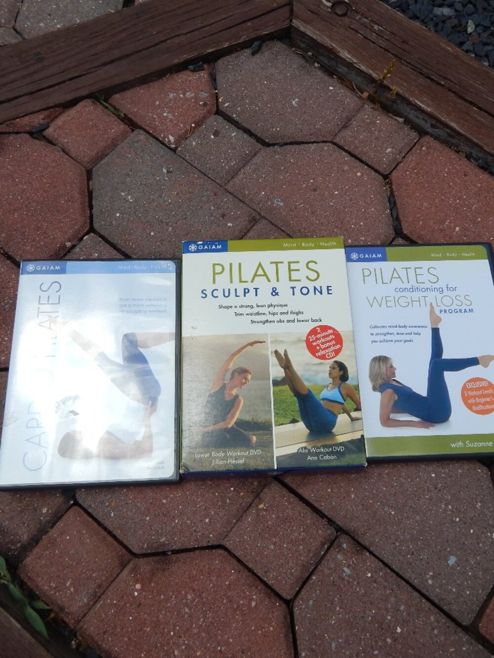 Gaiam Mind Body & Health Pilates Scult & Tone, Cardio Pilates & More DVD Workout